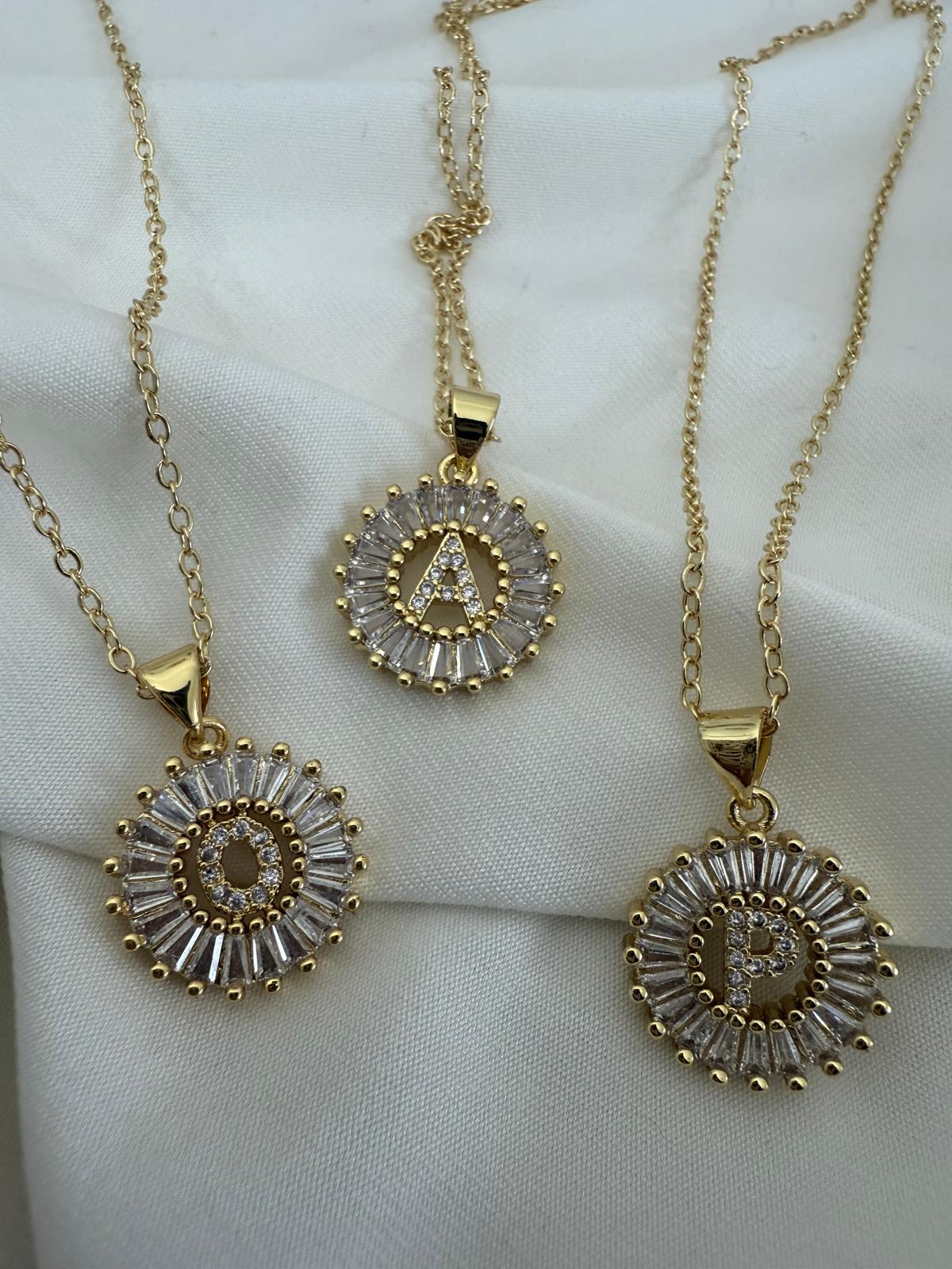 Crystal ABC - handmade necklace by Travezia11