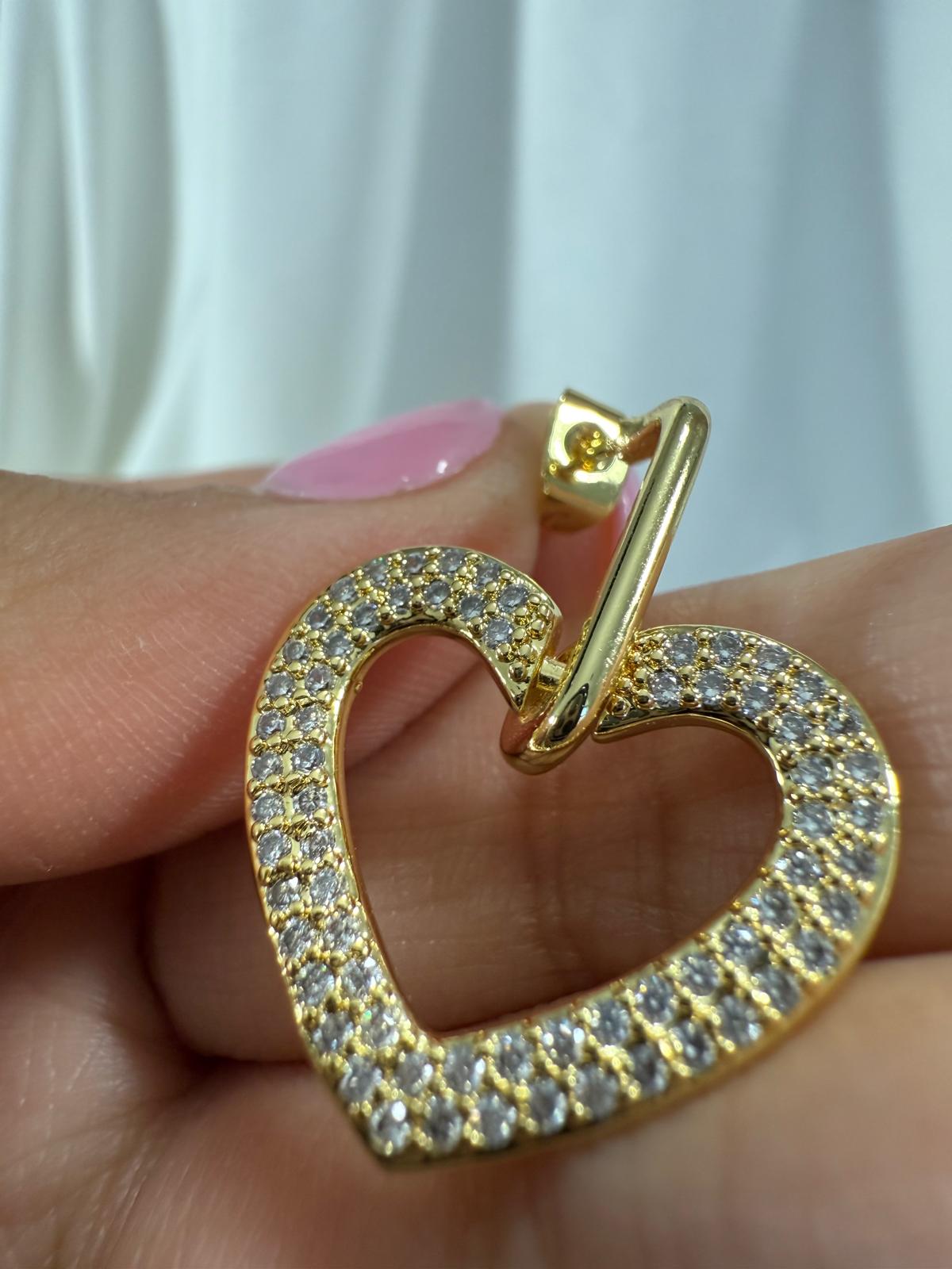 Heart crystal love