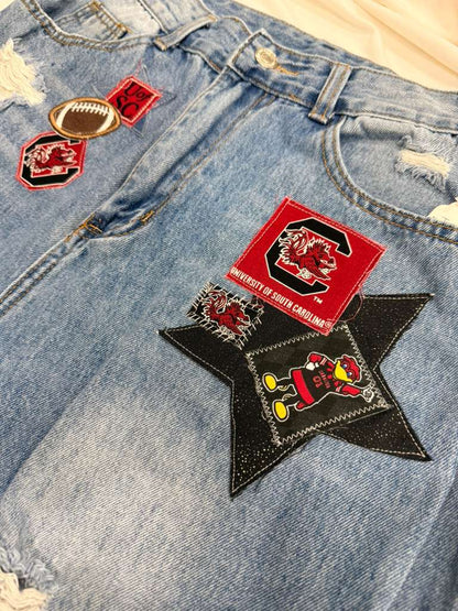 USC Rip Jeans Size 6