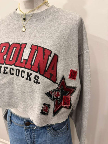 Cropped USC Long Sleeve Sweatshirt