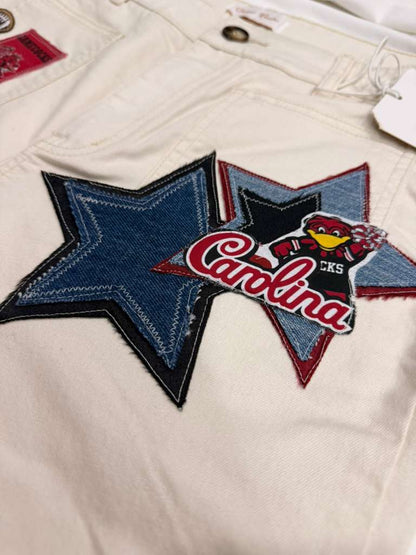 White USC Jeans Size 8