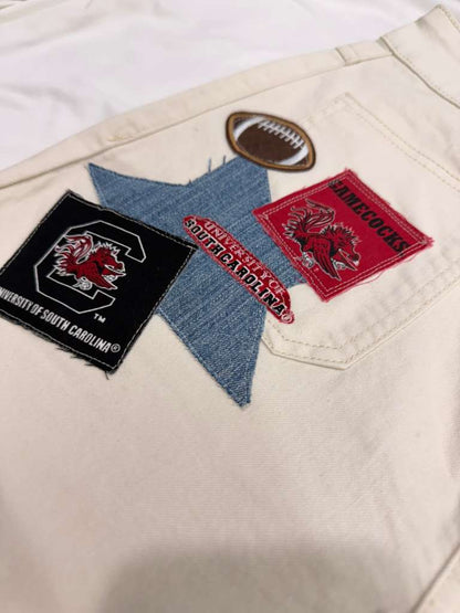 White USC Jeans Size 8