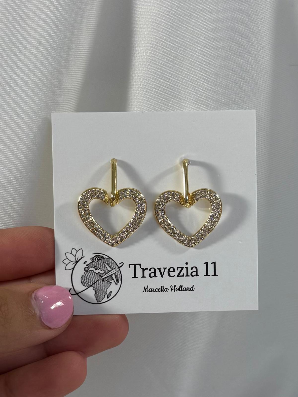 Heart crystal love