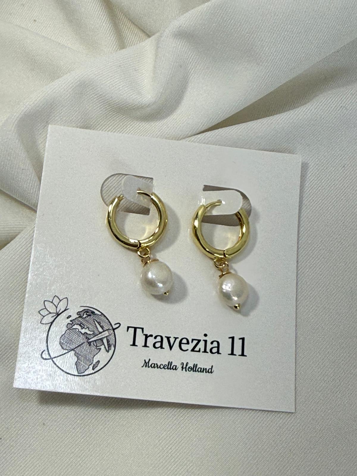 Pearl Hoops