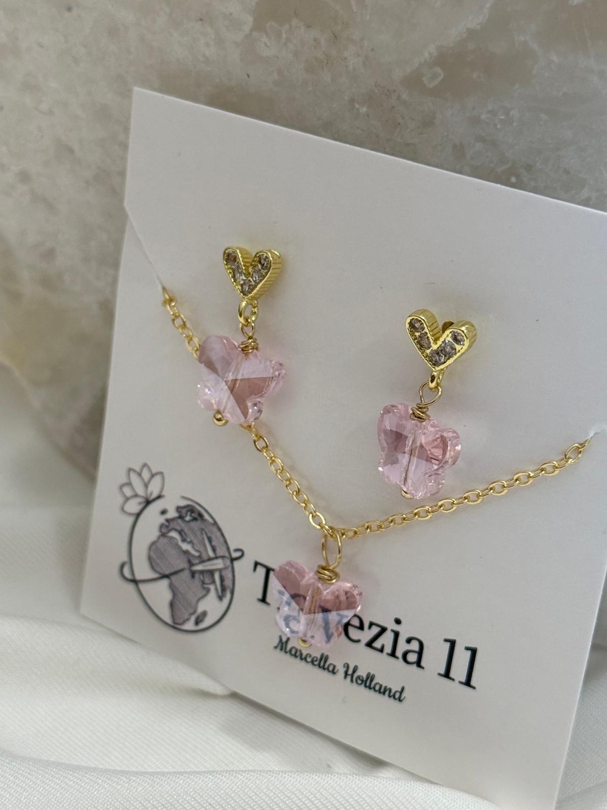 Pink Butterfly Set